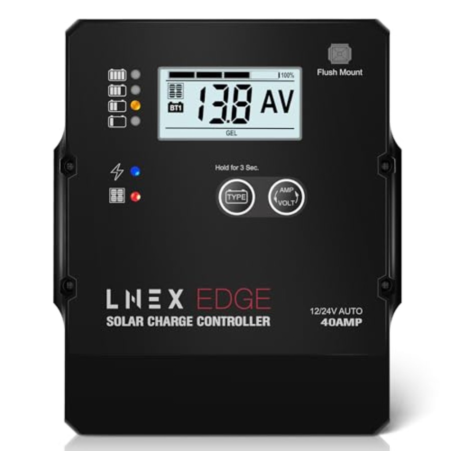 Pwm Charge Controller - Solar Charge Controller with Flush Mount