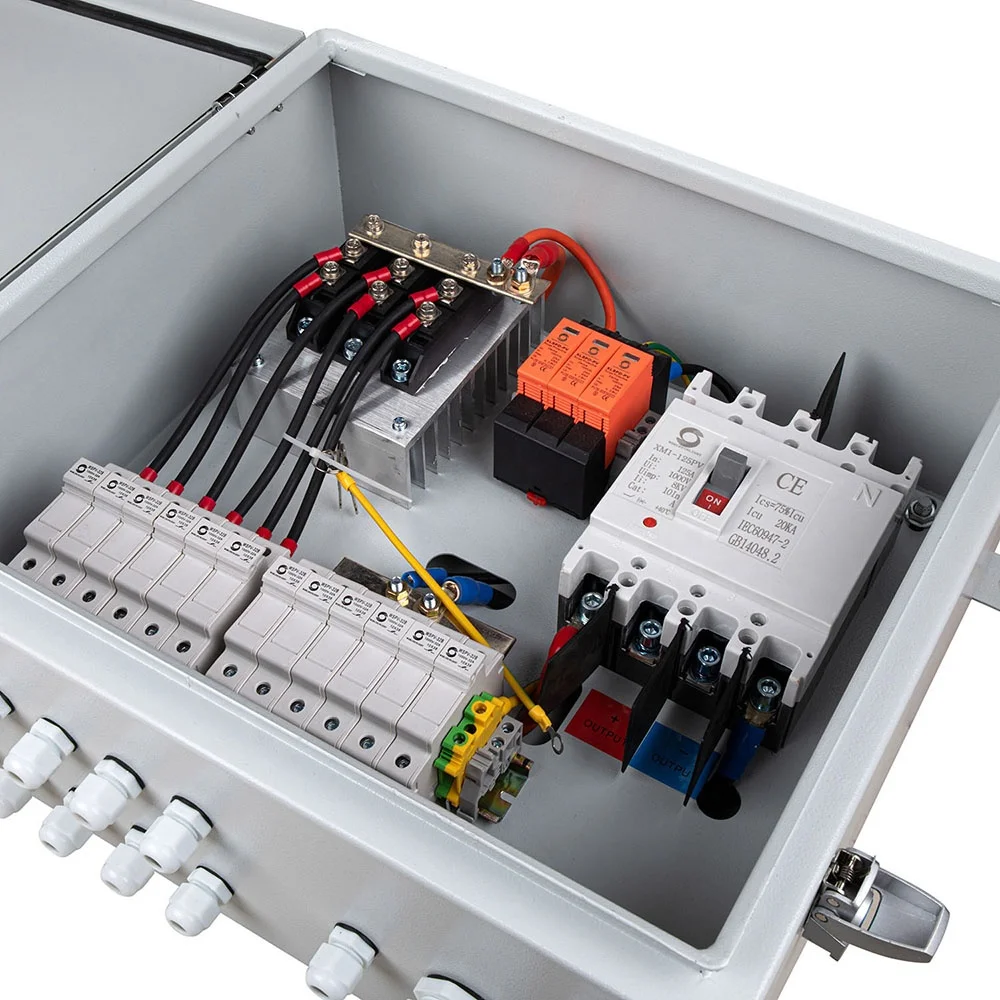 1000V 16A Solar PV Combiner Bo - Solar Combiner Box reseña y precio