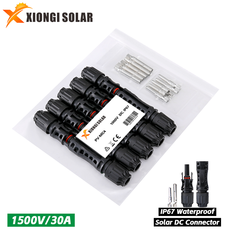 DC Solar Connector 1000V30A So - Solar Cable Mc4 Connector reseña y precio