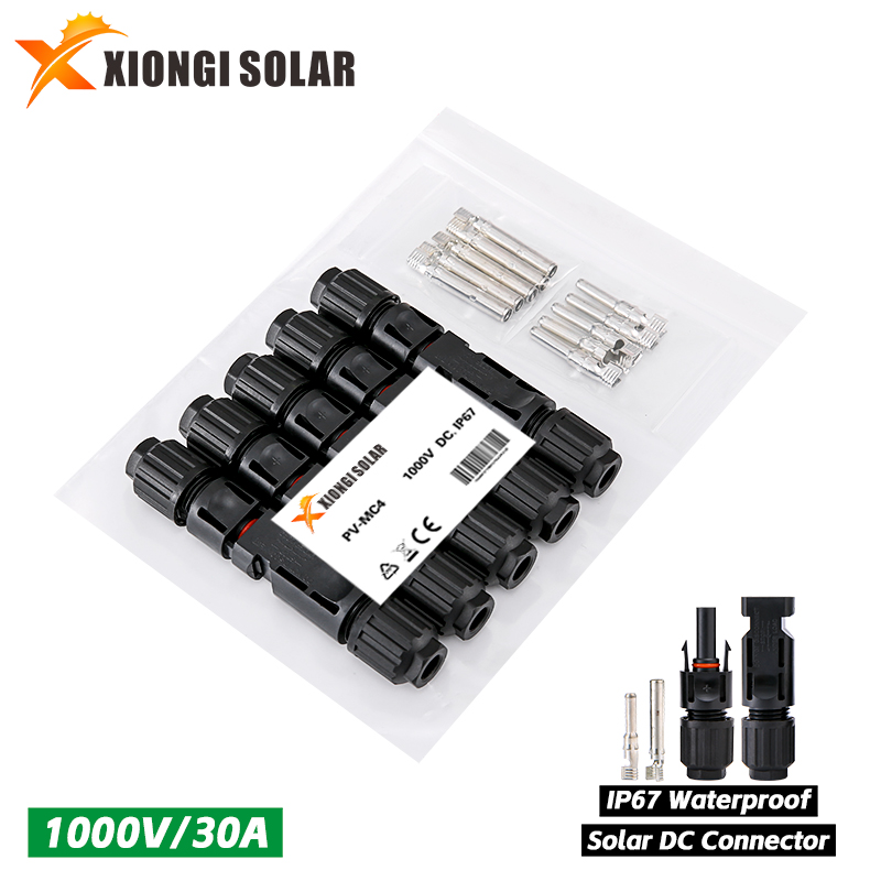 DC Solar Connector 1000V30A So - Solar Cable Mc4 Connector reseña y precio