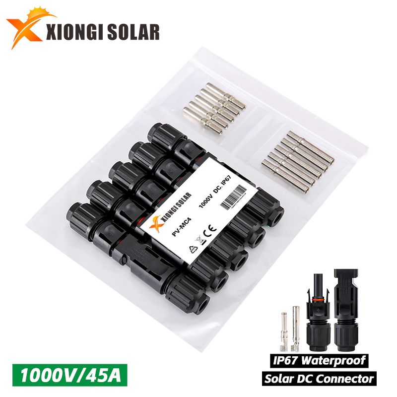 DC Solar Connector 1000V30A So - Solar Cable Mc4 Connector reseña y precio