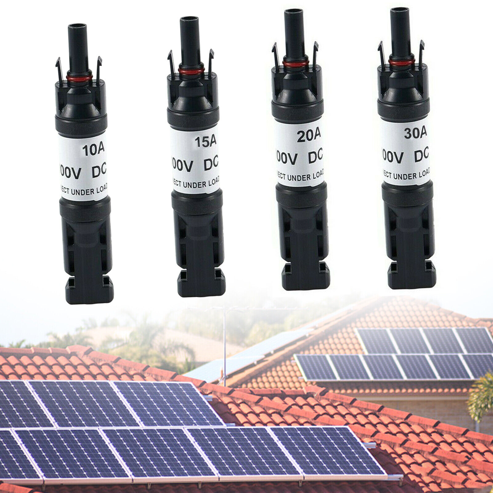 3pcs 10A 15A 20A 30A Photovolt - Solar Cable Mc4 Connector reseña y precio