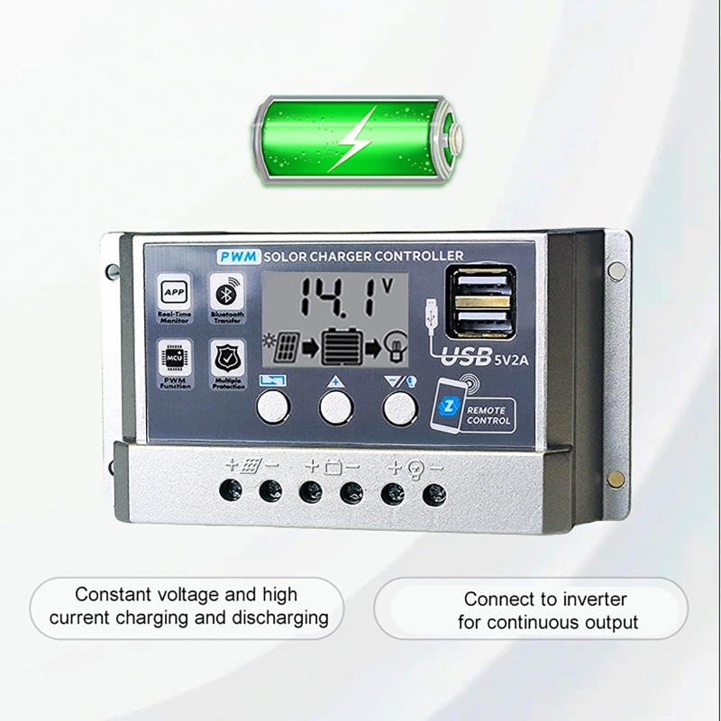 12V/24V 10A/20A/30A/40A/50A Hi - Pwm Charge Controller reseña y precio