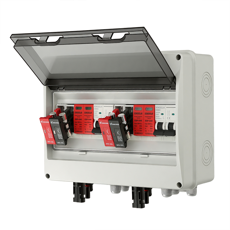 XIONGISOLAR 2 in 2 out DC 600V - Solar Combiner Box reseña y precio