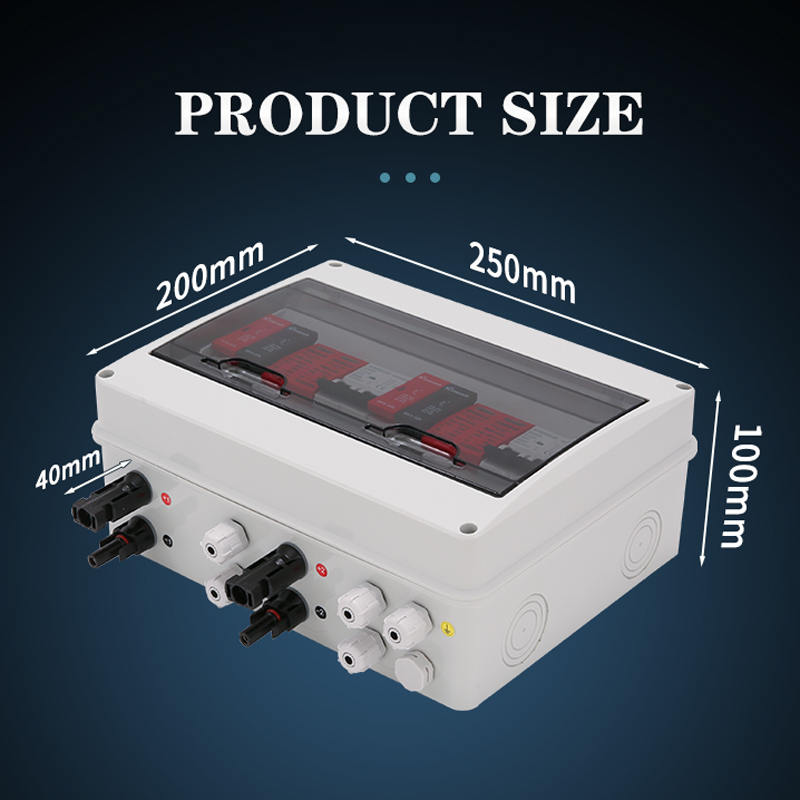 XIONGISOLAR 2 in 2 out DC 600V - Solar Combiner Box reseña y precio