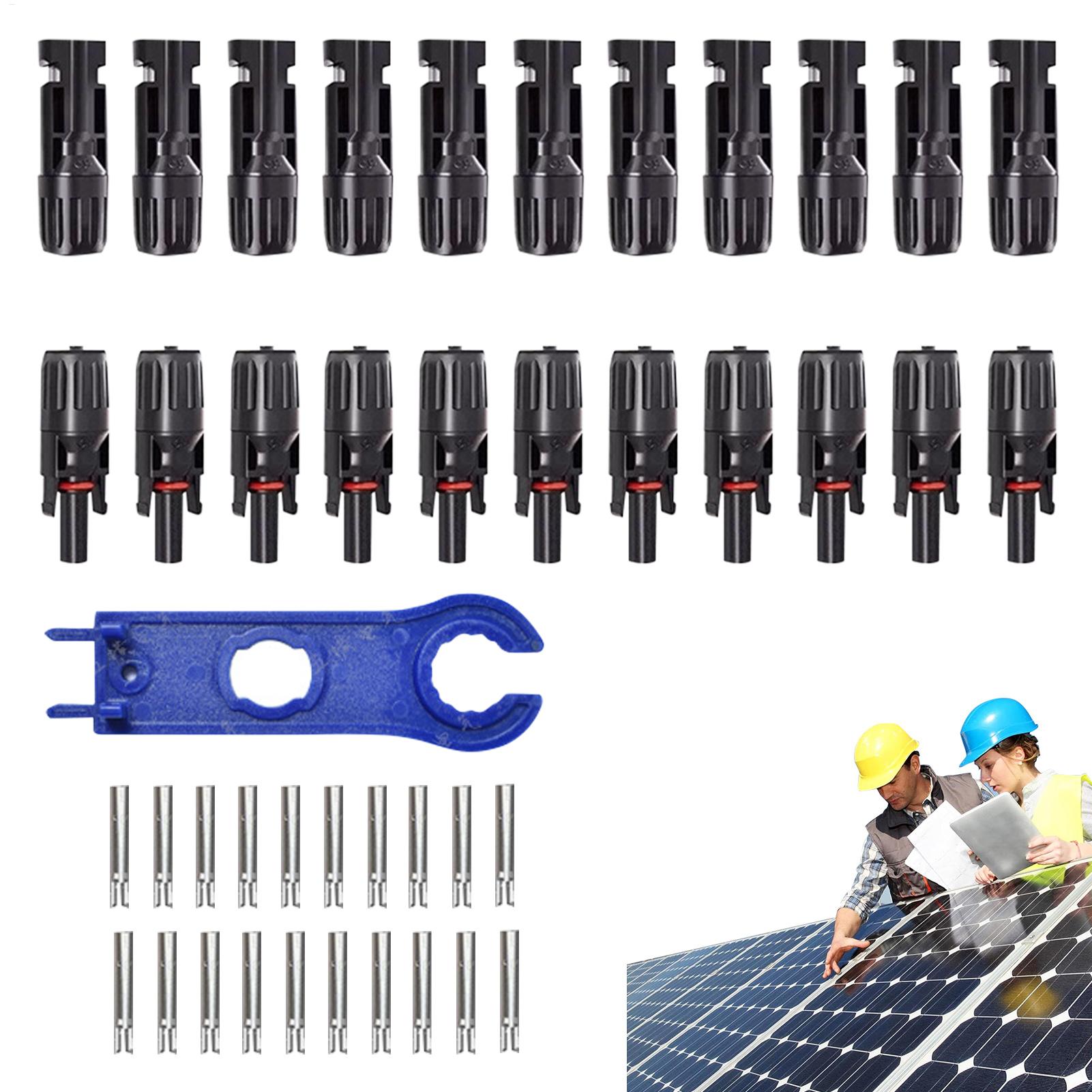 10Pair MC4 Photovoltaic Solar  - Solar Cable Mc4 Connector reseña y precio
