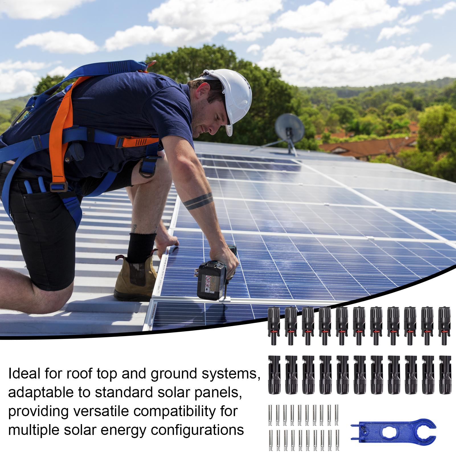 10Pair MC4 Photovoltaic Solar  - Solar Cable Mc4 Connector reseña y precio