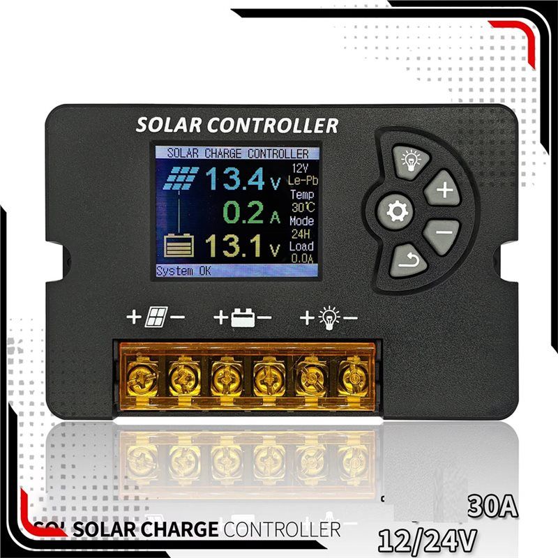 AEE2-12V/24V PWM Solar Charge  - Pwm Charge Controller reseña y precio