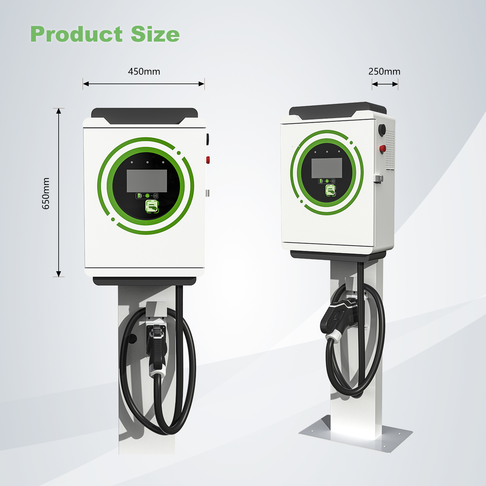 20KW/30KW/40KW DC Fast EV Char - Ev Charger Wallbox reseña y precio