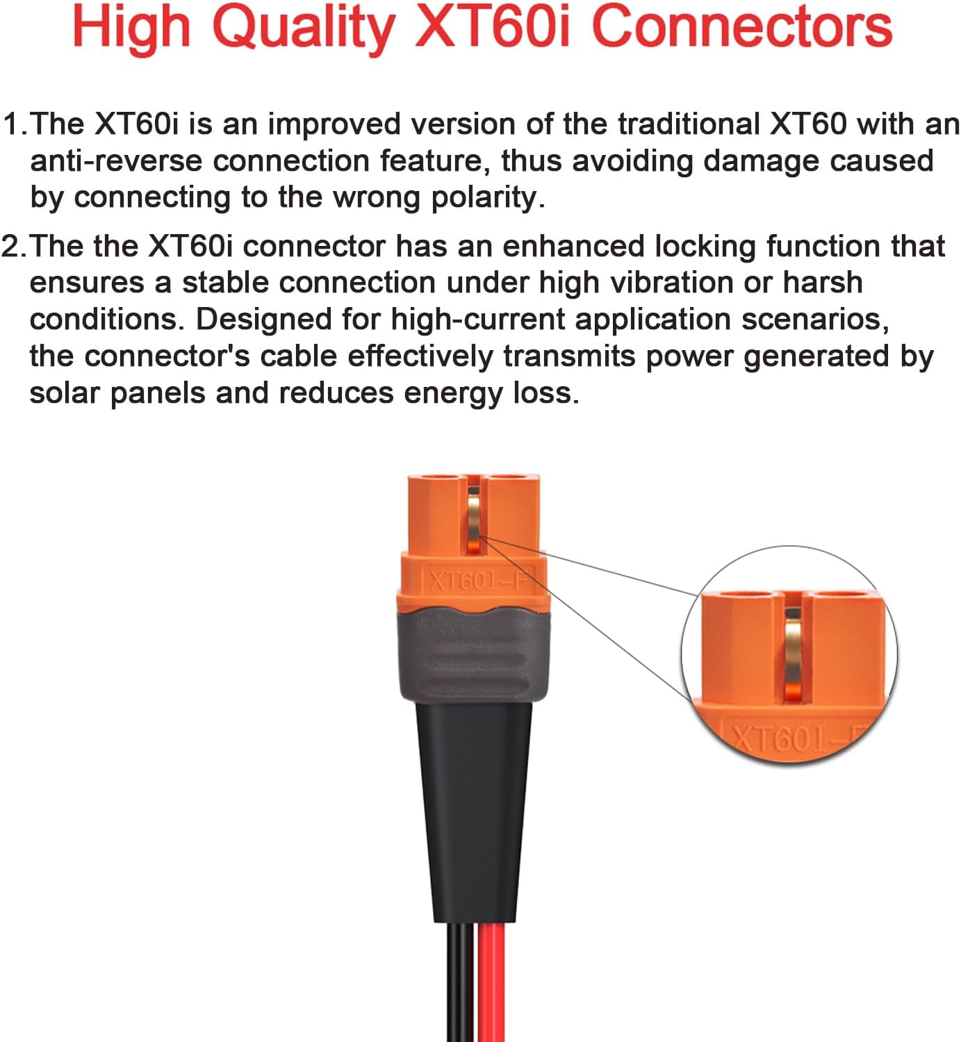 Superbat 10AWG 2FT Solar to XT - Solar Cable Mc4 Connector reseña y precio