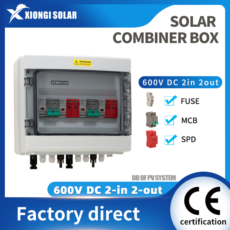 XIONGISOLAR High-quality 600V  - Solar Combiner Box reseña y precio