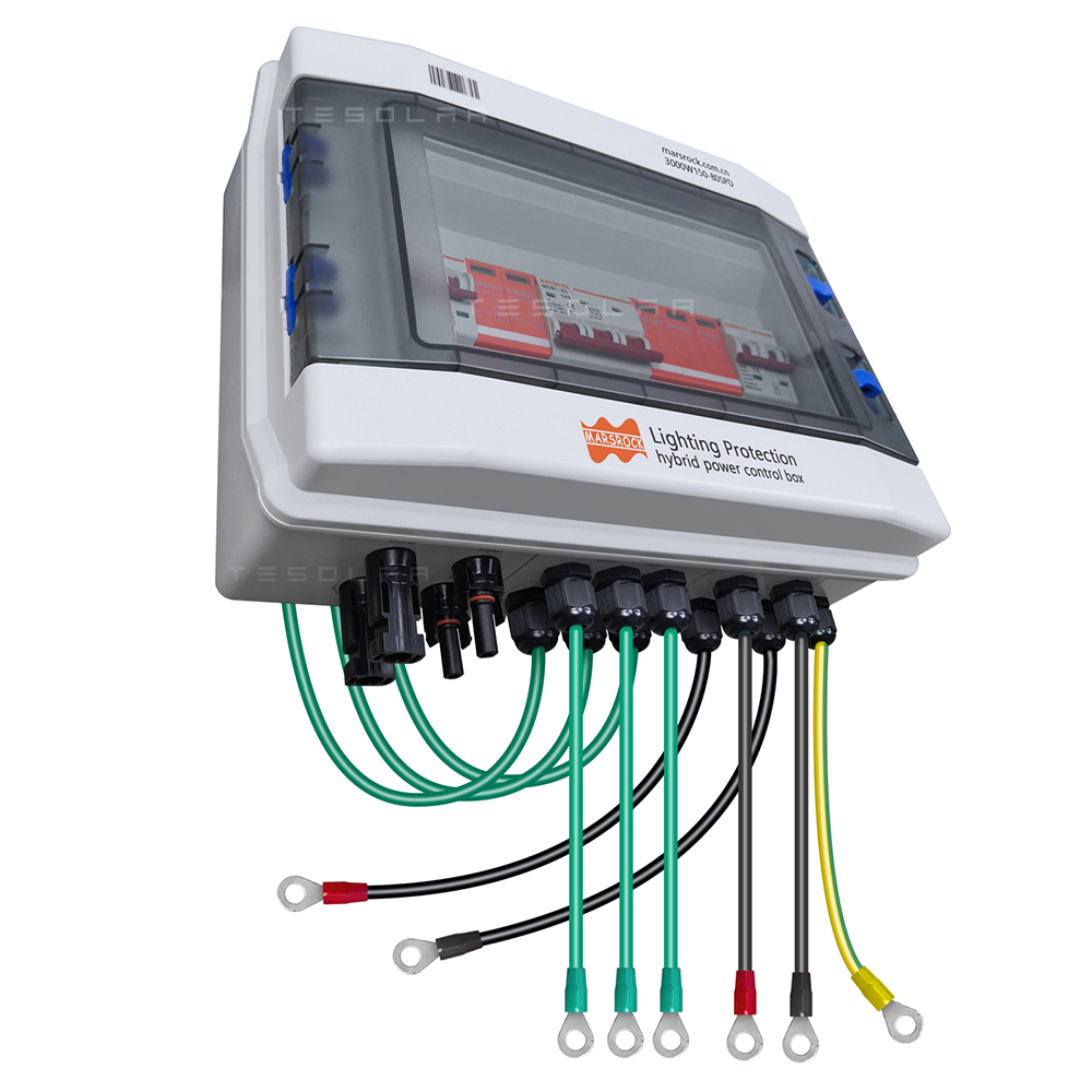 Lighting Protection Wind Solar - Solar Combiner Box reseña y precio