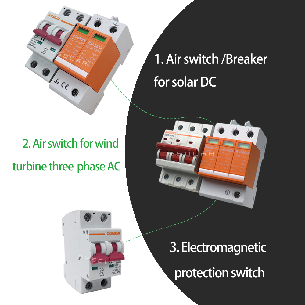 Lighting Protection Wind Solar - Solar Combiner Box reseña y precio