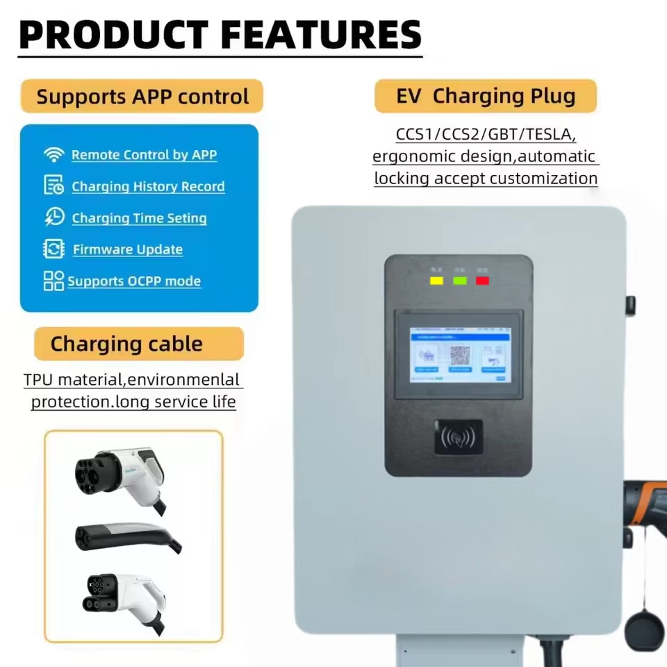 YIXINDIAN IP55 20kW 30kW 40kW  - Ev Charger Wallbox reseña y precio