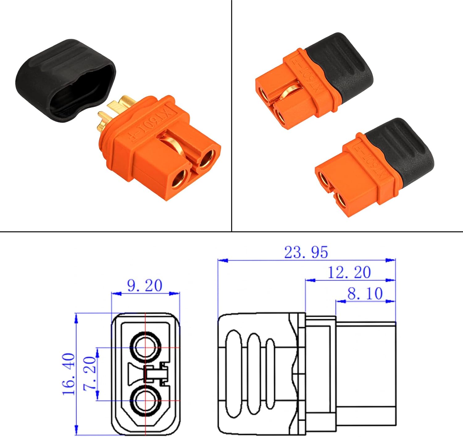 10AWG 10FT Solar to XT60i Cabl - Solar Cable Mc4 Connector reseña y precio