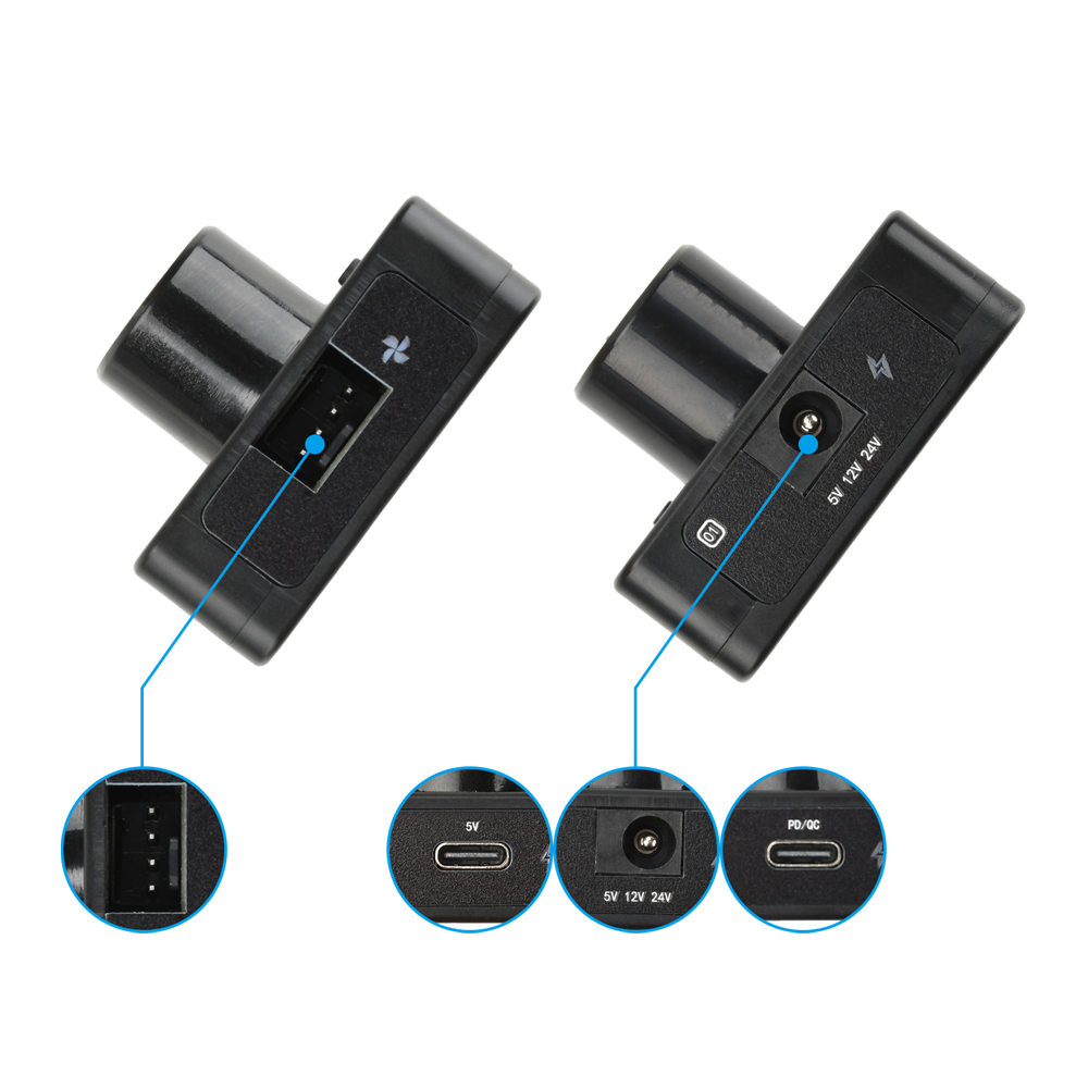 DC5521 Type-C PWM Speed Contro - Pwm Charge Controller reseña y precio