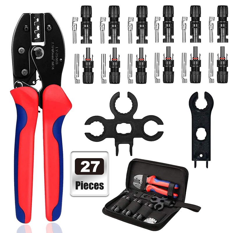 Solar Crimping Pliers Tools Ki - Solar Cable Mc4 Connector reseña y precio