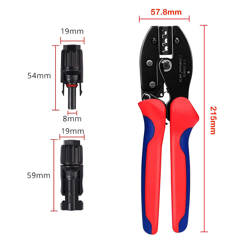 Solar Crimping Pliers Tools Ki - Solar Cable Mc4 Connector reseña y precio
