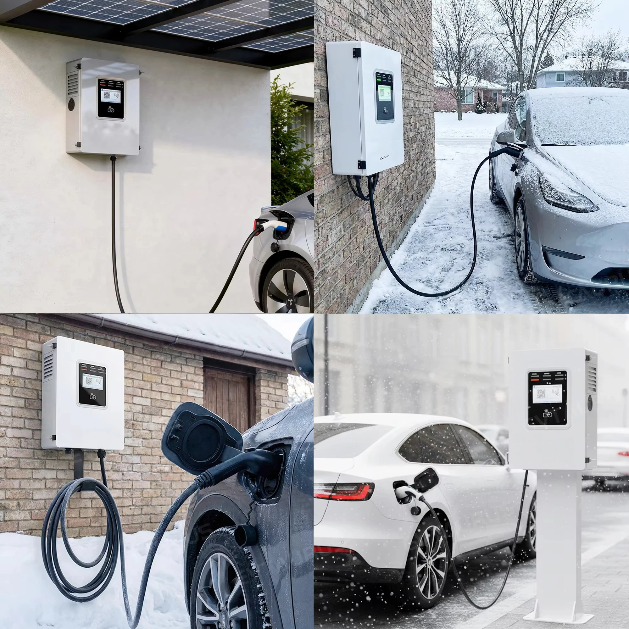 Ocpp 20kw 30kw 40kw CCS GBT Co - Ev Charger Wallbox reseña y precio