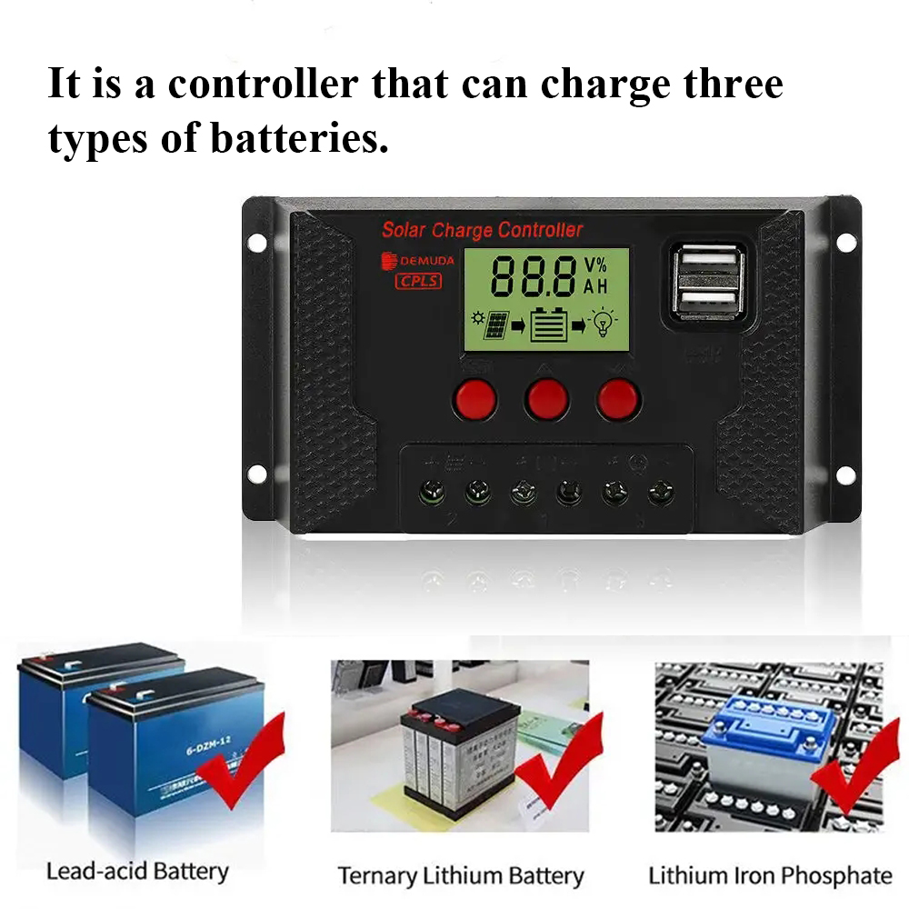 Solar Charge Controller 12V 24 - Pwm Charge Controller reseña y precio