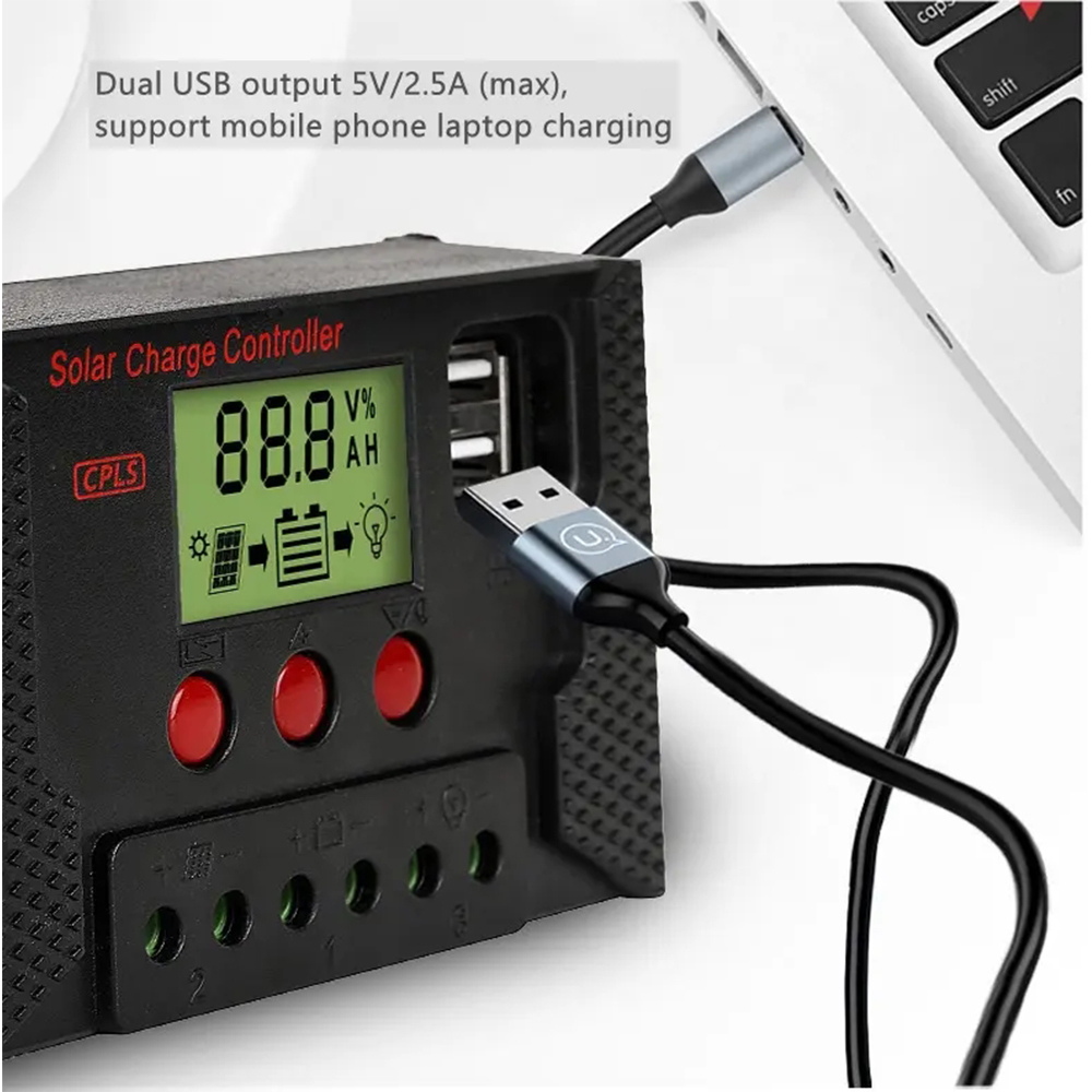Solar Charge Controller 12V 24 - Pwm Charge Controller reseña y precio