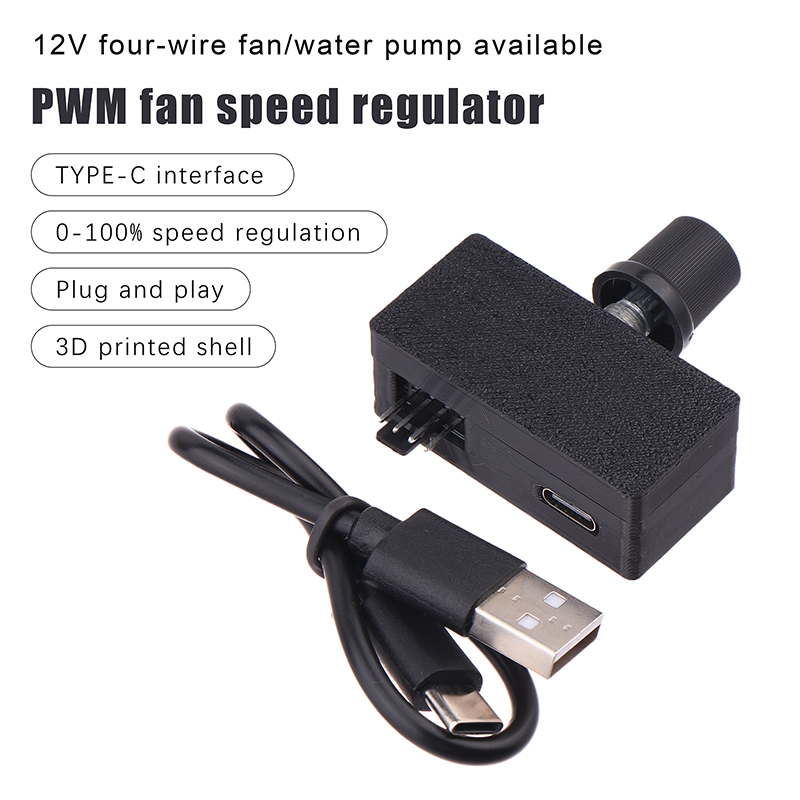 DC12V PWM 4-Pin Fan Speed Cont - Pwm Charge Controller reseña y precio