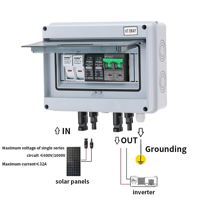 Solar photovoltaic PV Combiner - Solar Combiner Box reseña y precio