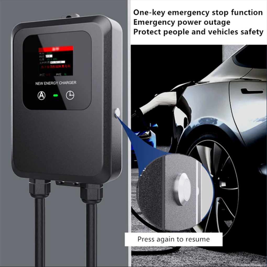 EV Charger 32A-24A-16A-8A 7KW  - Ev Charger Wallbox reseña y precio
