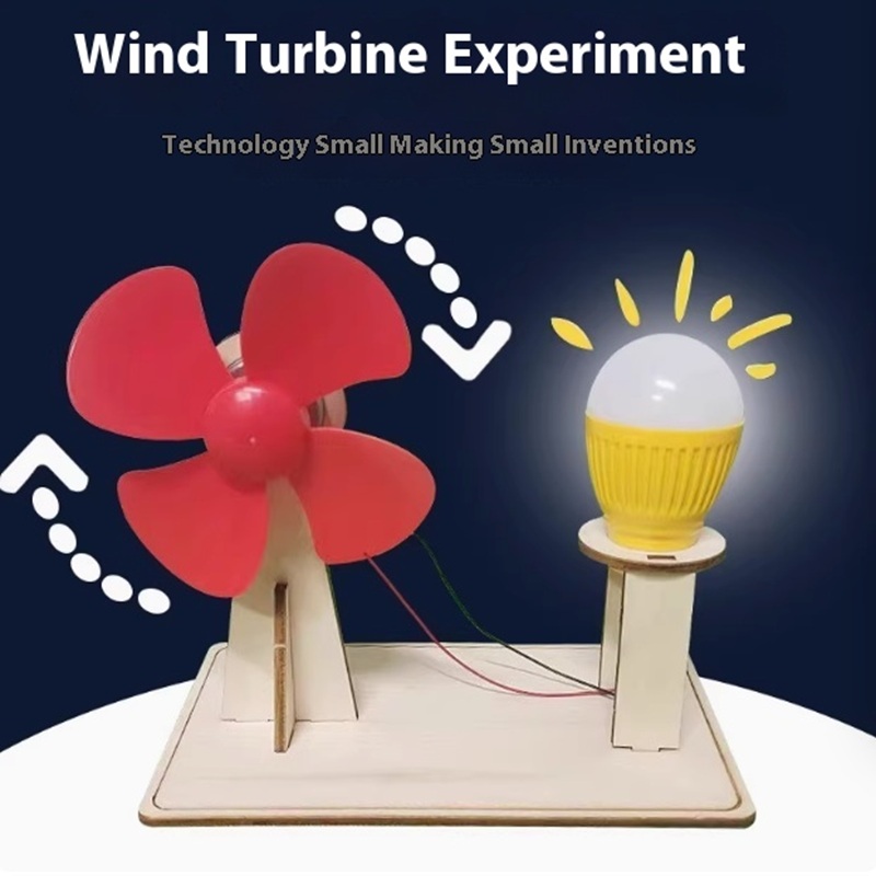 DIY Wooden Wind Turbine Model  - Wind Turbine Generator reseña y precio