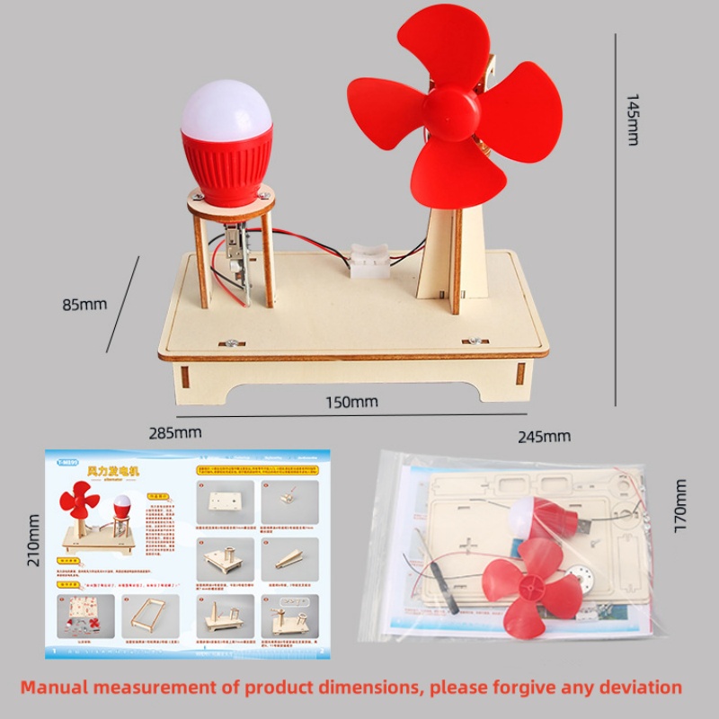 DIY Wooden Wind Turbine Model  - Wind Turbine Generator reseña y precio