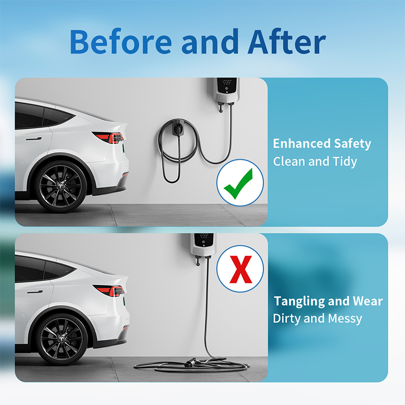 EV Charger Cable Holder For Ty - Ev Charger Wallbox reseña y precio