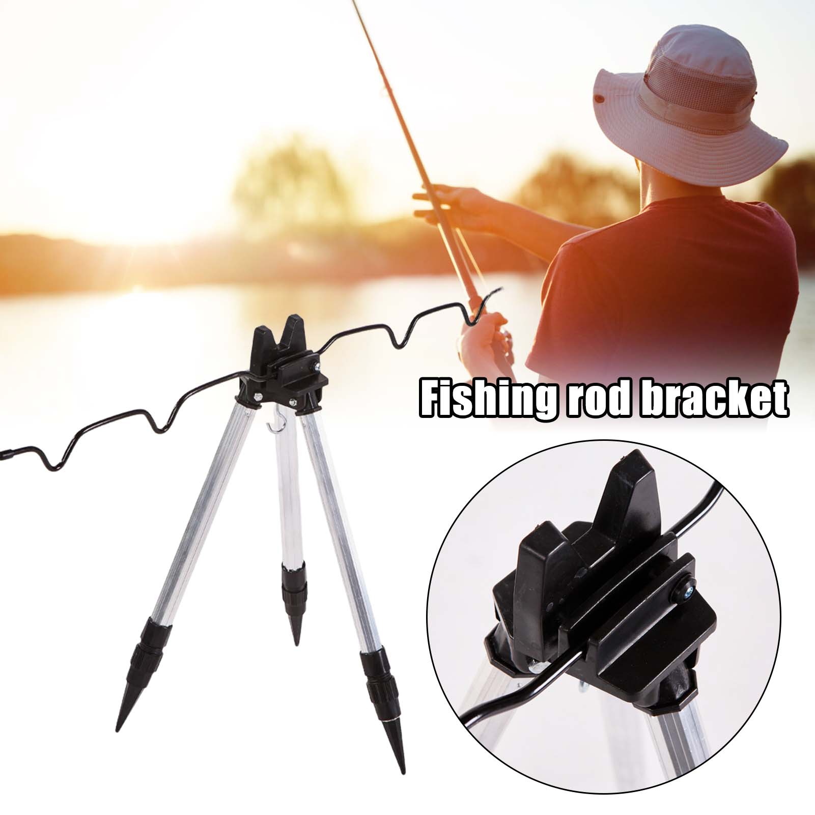 Aluminum Alloy Tripod Fishing  - Earthing Grounding Rod reseña y precio