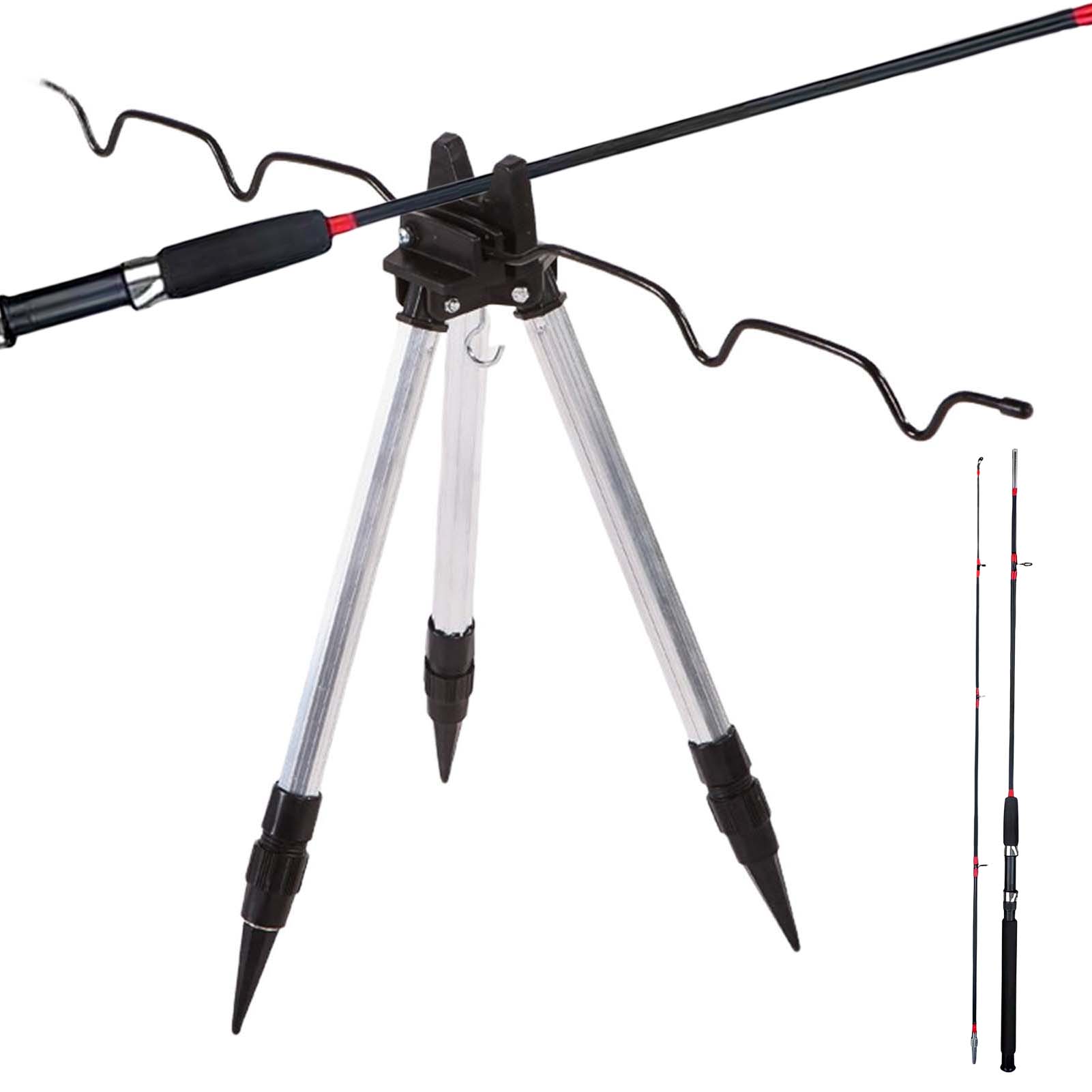 Aluminum Alloy Tripod Fishing  - Earthing Grounding Rod reseña y precio