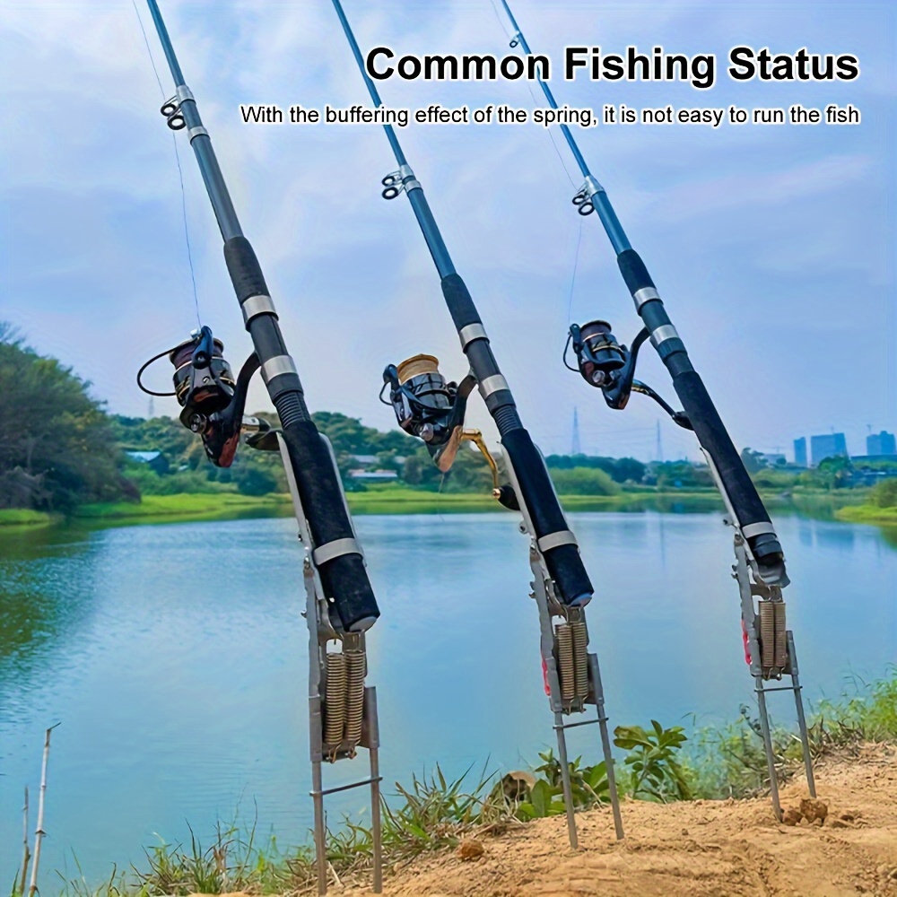 Automatic Spring Fishing Rod H - Earthing Grounding Rod reseña y precio
