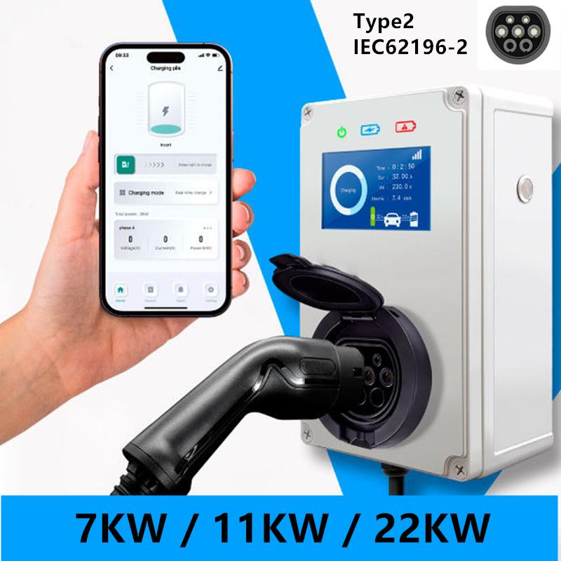 Type 2 EV Charger 32A 7KW Char - Ev Charger Wallbox reseña y precio