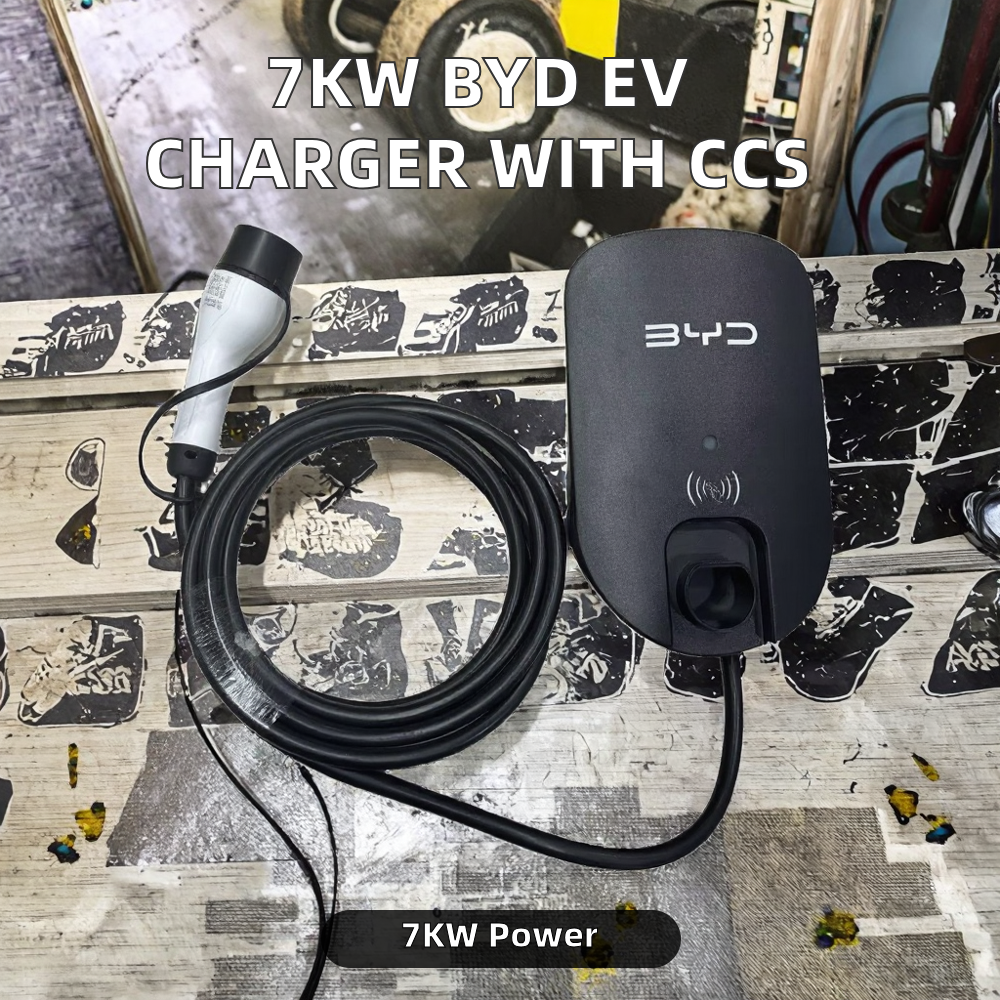 2026BYD 7KW 32A GB  Interface  - Ev Charger Wallbox reseña y precio