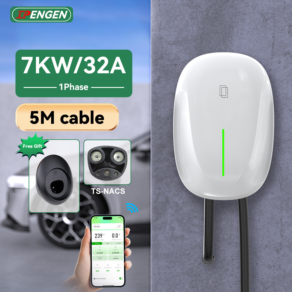 IPENGEN 7KW TS-NACS EV Chargin - Ev Charger Wallbox reseña y precio