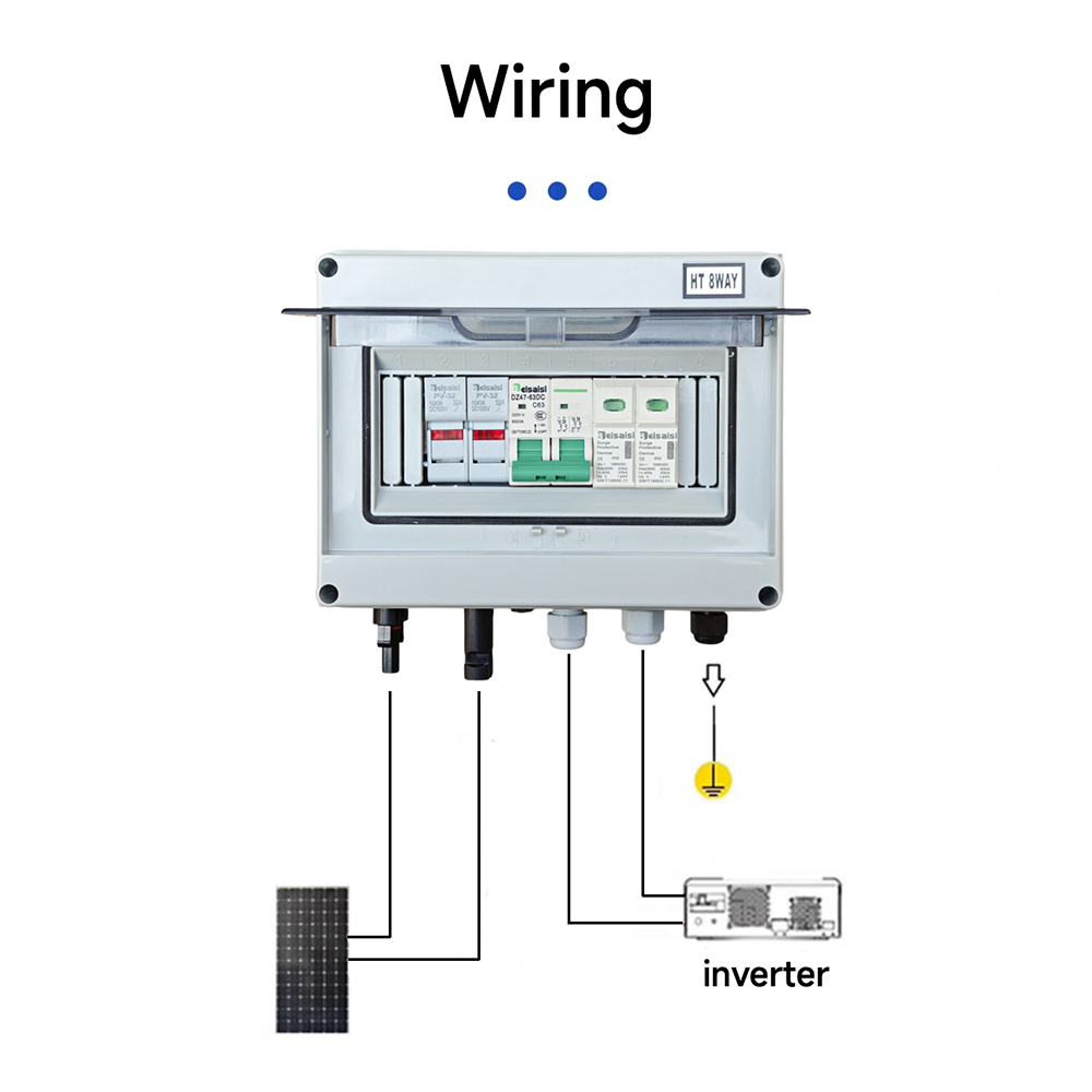 1 input 1 out Solar photovolta - Solar Combiner Box reseña y precio
