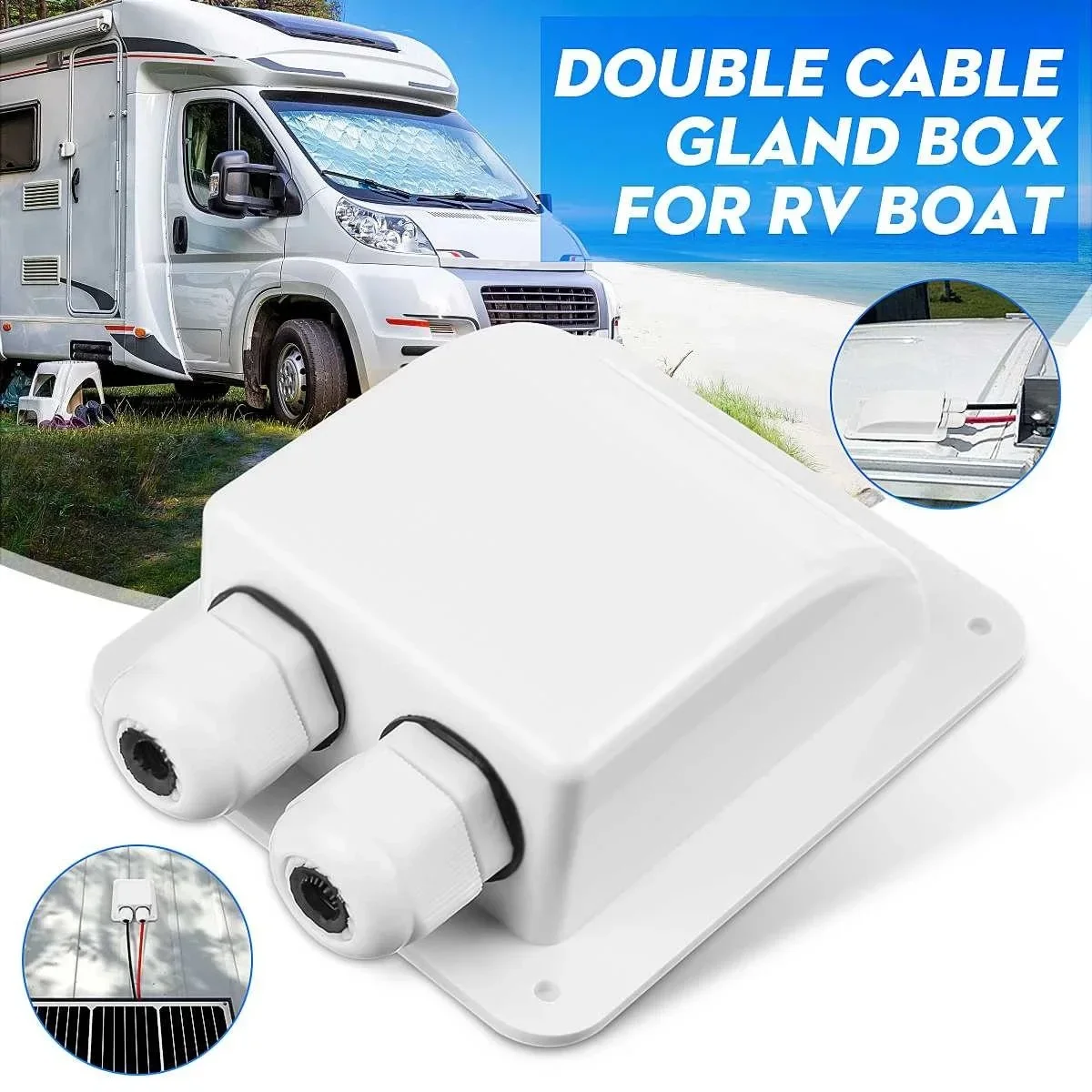 Waterproof ABS Solar Panel Cab - Solar Combiner Box reseña y precio