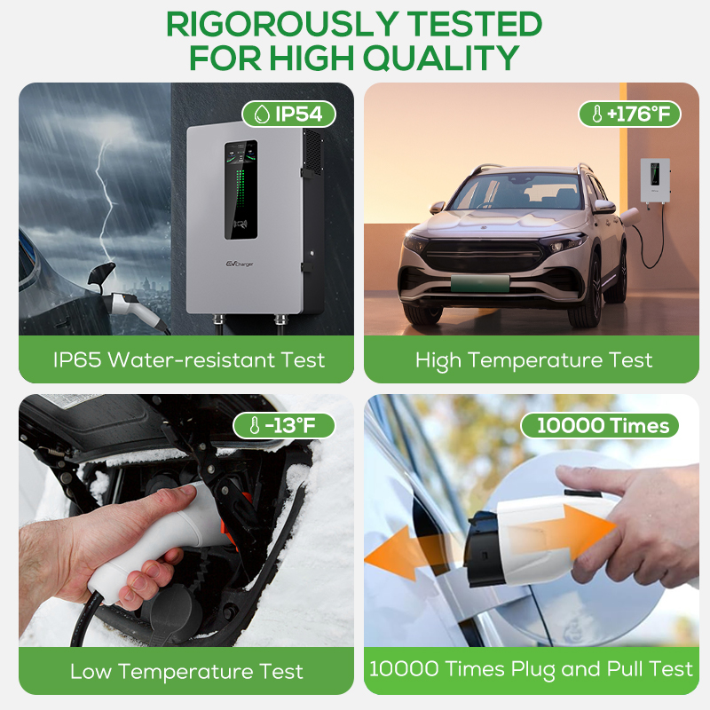 Ovrod Wall Mounted Ev Home Cha - Ev Charger Wallbox reseña y precio