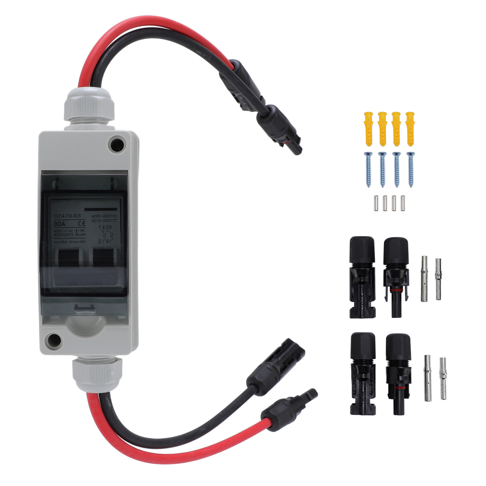 Solar Panel Disconnect Switch  - Solar Combiner Box reseña y precio