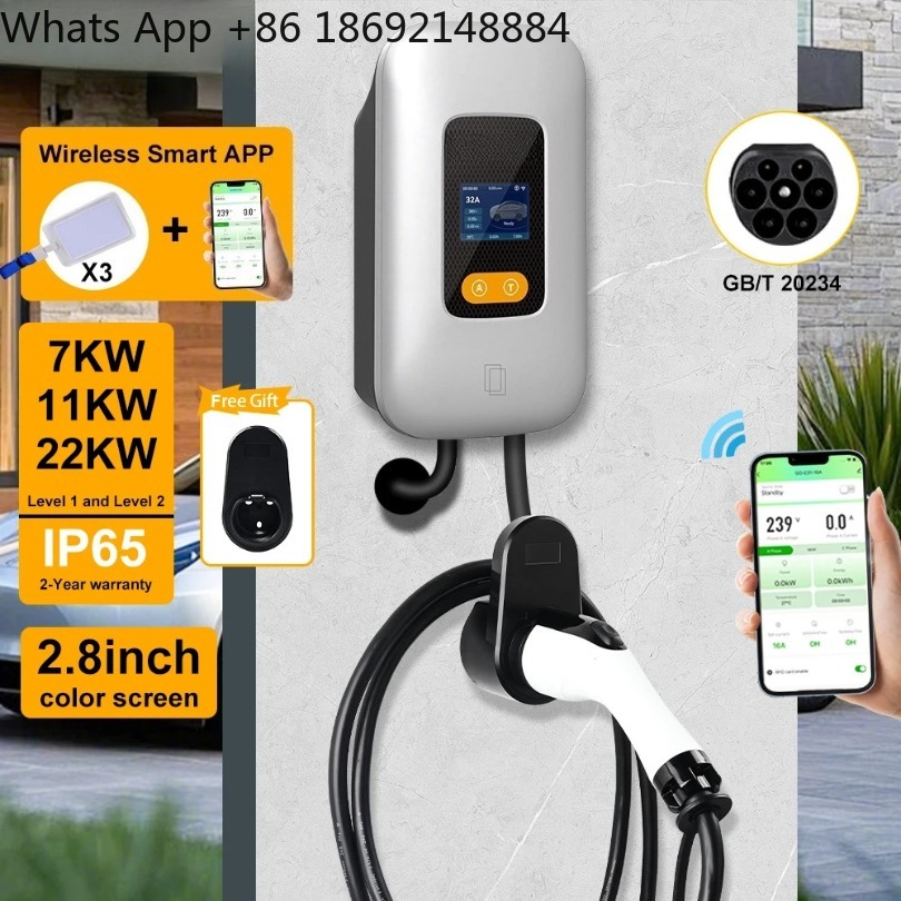 32A EV Charging Station GBT 22 - Ev Charger Wallbox reseña y precio