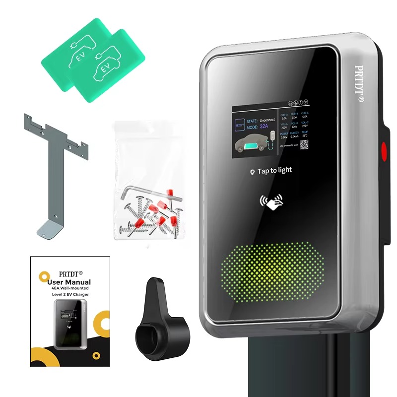 PRTDT OEM ODM Electric Car Sol - Ev Charger Wallbox reseña y precio