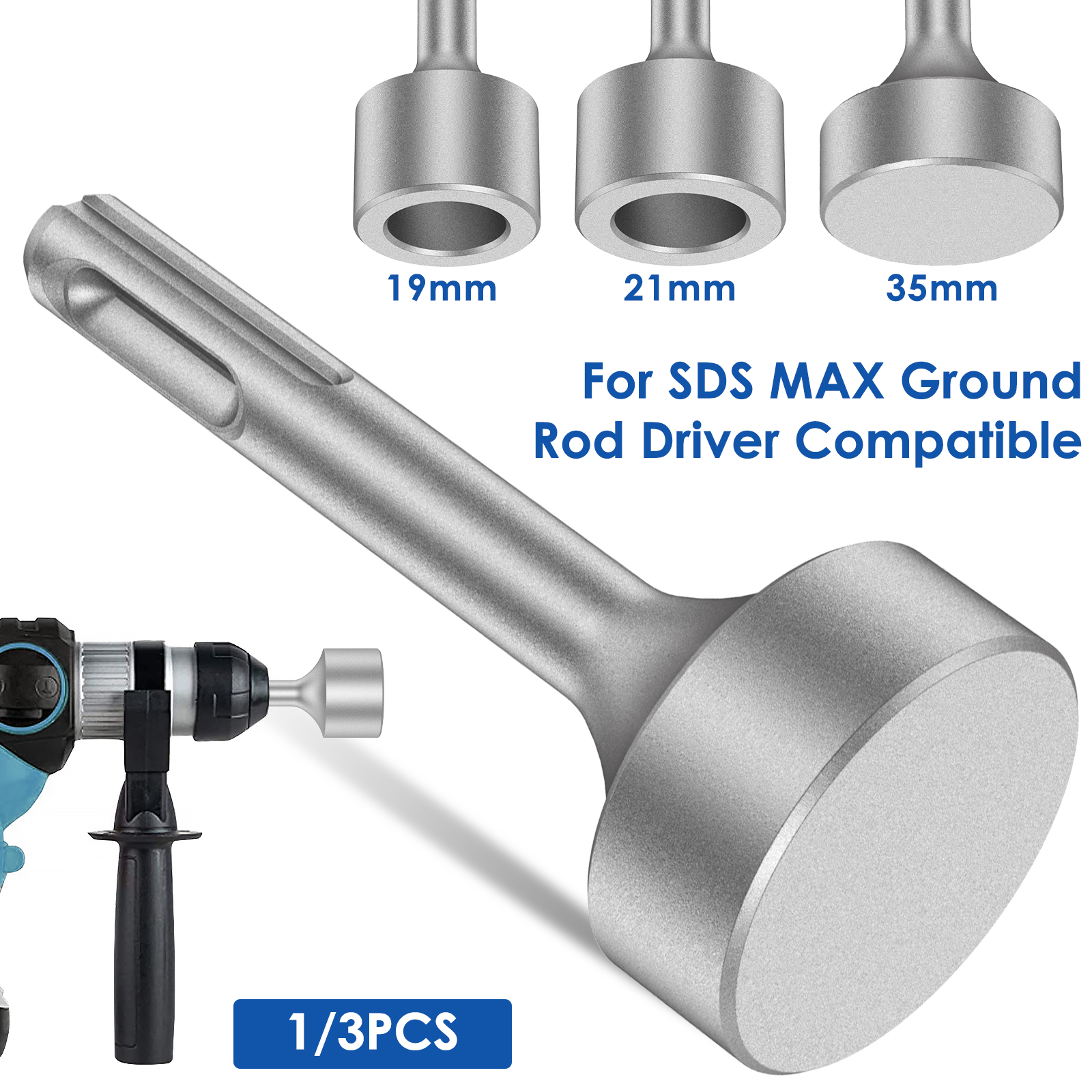 Ground Rod Driver for Rotary H - Earthing Grounding Rod reseña y precio