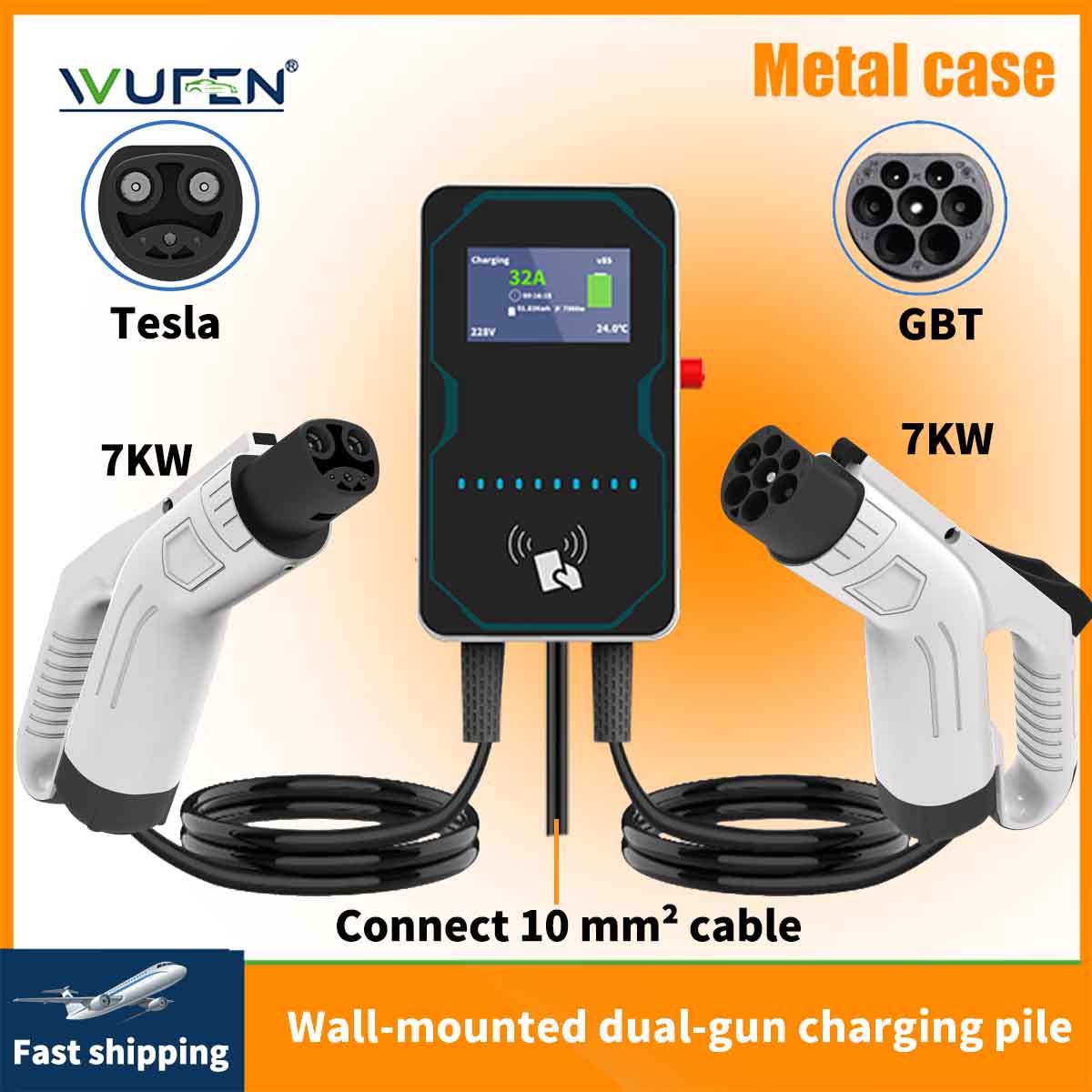 WUFEN EVSE Wallbox EV Car Char - Ev Charger Wallbox reseña y precio