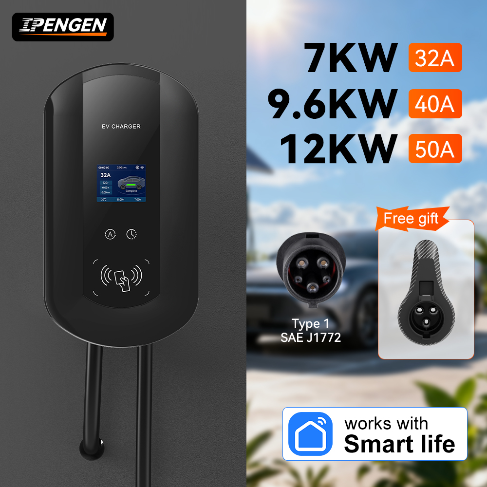 IPENGEN 32A/40A/50A EV Chargin - Ev Charger Wallbox reseña y precio