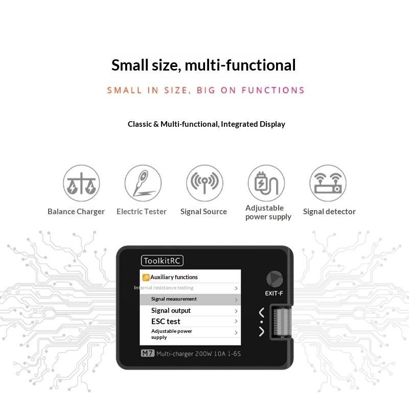 ToolkitRC M7 RC Multi Balance  - Pwm Charge Controller reseña y precio
